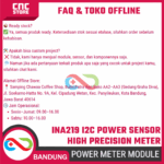 Sensor Daya INA219 CJMCU-219 I2C – Modul Pengukur Arus, Tegangan, dan Daya Presisi untuk Arduino & ESP32 - Image 6