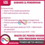 Sensor Daya INA219 CJMCU-219 I2C – Modul Pengukur Arus, Tegangan, dan Daya Presisi untuk Arduino & ESP32 - Image 7
