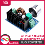 DC-DC Step Down Module XH-M401 / XL4016E1 4-40V to 1.25-36V DC– High Power Voltage Converter 8A Buck Converter - Gambar 5