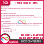 DC-DC Step Down Module XH-M401 / XL4016E1 4-40V to 1.25-36V DC– High Power Voltage Converter 8A Buck Converter - Gambar 6