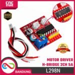 Motor Driver H-bridge stepper motor 2 channel board L298N 5A FORWARD REVERSE MAJU MUNDUR