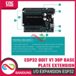 I/O Expansion Shield ESP32 – Base Plate Extension untuk ESP32 DOIT V1 30 Pin - Gambar 3
