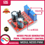 Modul Generator Pulsa NE555 – Pengatur Frekuensi, Duty Cycle, dan Sinyal PWM Square