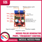 Modul Generator Pulsa NE555 – Pengatur Frekuensi, Duty Cycle, dan Sinyal PWM Square - Gambar 3