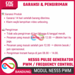 Modul Generator Pulsa NE555 – Pengatur Frekuensi, Duty Cycle, dan Sinyal PWM Square - Gambar 7