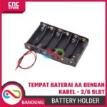 Tempat Baterai AA 2 Slot - Gambar 3
