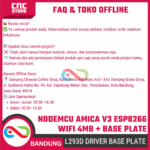 Paket NodeMCU Amica V3 WiFi (4MB Flash) + Base Plate L293D – Modul ESP8266 untuk Proyek IoT & Robotik - Gambar 7