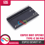 ESP32 ESP-32S DOIT CP2102 Type-C 38 Pin – Board WiFi Bluetooth IoT Dual Core Proyek Elektronik - Gambar 6