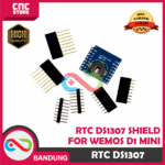 Rtc Ds1307 Shield For Wemos D1 Mini – Komponen pendukung proyek