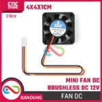 MINI FAN DC BRUSHLESS DC 12V 4X4X1CM - Gambar 7