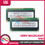 LCD Character 16X2 1602 5V Grey Backlight Module – Layar penampil informasi - Gambar 4