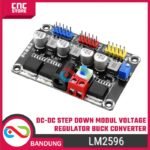 DC7-25 to DC3.3V/5V LM2596 adjustable step-down module voltage regulator - Gambar 7