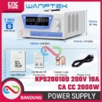 Power Supply Digital WANPTEK KPS20010D 200V 10A CA/CC 2000W – Regulator Daya dengan Mode CA/CC - Gambar 2