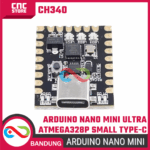 Arduino Nano Mini Ultra Supermini ATmega328P CH340 Type-C – Board Development Microcontroller - Gambar 4