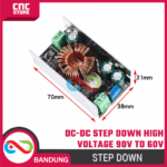 DC-DC Step Down High Voltage  10-90V to 1.5-60VDC 6A 100W Adjustable Output – Buck Converter Regulator - Gambar 2