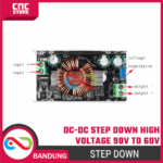 DC-DC Step Down High Voltage  10-90V to 1.5-60VDC 6A 100W Adjustable Output – Buck Converter Regulator - Gambar 3