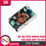 DC-DC Step Down High Voltage  10-90V to 1.5-60VDC 6A 100W Adjustable Output – Buck Converter Regulator - Gambar 4
