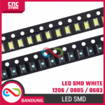 20Pcs LED SMD Putih White 1206 / 0805 / 0603 – Chip LED untuk PCB & Proyek Elektronik DIY - Gambar 2