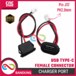 USB Type-C Female Connector – Charger Port Jack Socket Charging Cable