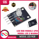 LED RGB Module 4Pin – Modul RGB 3 Warna untuk Arduino, ESP32, ESP8266 & Proyek Elektronika