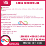 LED RGB Module 4Pin – Modul RGB 3 Warna untuk Arduino, ESP32, ESP8266 & Proyek Elektronika - Image 6
