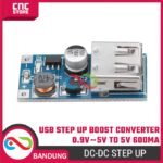 DC-DC boost module (0.9V~5V) boost 5V 600MA USB boost circuit board mobile power boost - Gambar 5