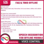Offline speech recognition module V20 kit Hailingke voice chip sound control switch - Gambar 8