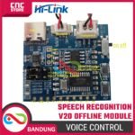 Offline speech recognition module V20 kit Hailingke voice chip sound control switch - Gambar 3