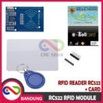 MFRC-522 RC522 RFID Module – Reader Kartu RFID, E-KTP, E-Toll, & Keychain