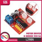 Motor Driver H-bridge stepper motor 2 channel board L298N 5A FORWARD REVERSE MAJU MUNDUR - Gambar 4
