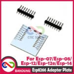 ESP8266 Adapter Plate – Board Adapter untuk ESP-07 / ESP-08 / ESP-12 / ESP-12E / ESP-12F / ESP-14 - Gambar 2