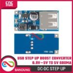 DC-DC boost module (0.9V~5V) boost 5V 600MA USB boost circuit board mobile power boost - Gambar 6