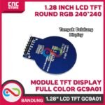 Modul TFT Display 1.28 Inch Round LCD – RGB Full Color 240×240 GC9A01 - Gambar 6