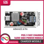 PD3.1 charger high power 140w full protocol desktop smart fast charging module supports fast charging with protection - Gambar 2
