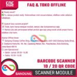 Imaging barcode QR code scanning and recognition module embedded/1D2D barcode reading - Gambar 8