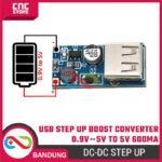 DC-DC boost module (0.9V~5V) boost 5V 600MA USB boost circuit board mobile power boost - Gambar 3