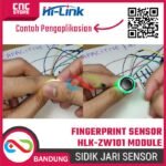HLK-ZW101 low power fingerprint recognition module Hailingke finger detection integrated - Gambar 9