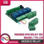 Modbus-Rtu 1/2/4-way 12V relay module switch input and output RS485/TTL communication 4 way - Gambar 6