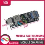 Module Fast charging SW3518 100w support Huawei Huawei SCPFCP Apple QC4.0pd3.0 - Gambar 2
