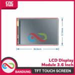 LCD Display Module 3.6 Inch TFT Touch Screen – Layar Sentuh untuk Arduino UNO R3 & Mega 2560 - Gambar 4