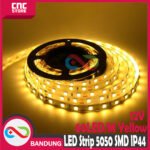 LED Strip Light Yellow 5050 SMD IP44 – Potongan 5 cm (3 LED) Waterproof untuk Dekorasi & Proyek Elektronik