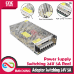 Power Supply Switching 24V 5A – Adaptor Jaring 24V 5A High Quality untuk Perangkat Elektronik