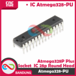 Paket Bundling Ic Atmega328P With Socket Ic Dip-28 Round Head – Komponen pendukung proyek - Gambar 3