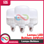Lampu Bohlam LED Jumbo 40W 40Watt – Super Terang, Hemat Listrik, Fitting E27 - Gambar 4