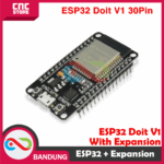 Board ESP32 DOIT Development Board + Expansion IO Base Plate– Modul WiFi Bluetooth untuk Proyek IoT - Gambar 2