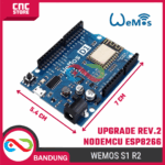 WEMOS D1 R2 WIFI UNO DEVLOPMENT BOARD ESP8266 UPGRADE VERSION - Gambar 2