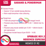 WEMOS D1 R2 WIFI UNO DEVLOPMENT BOARD ESP8266 UPGRADE VERSION - Gambar 7