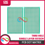 PCB Dot Matrix Thru Hole Single Layer 9x15 cm – Papan Prototyping Elektronik - Gambar 4
