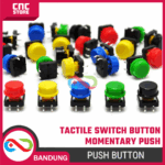 Tactile Switch Push Button + Free Cap 5 Warna – 20PCS Momentary Button untuk Arduino & DIY Elektronik - Gambar 3