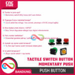 Tactile Switch Push Button + Free Cap 5 Warna – 20PCS Momentary Button untuk Arduino & DIY Elektronik - Gambar 7